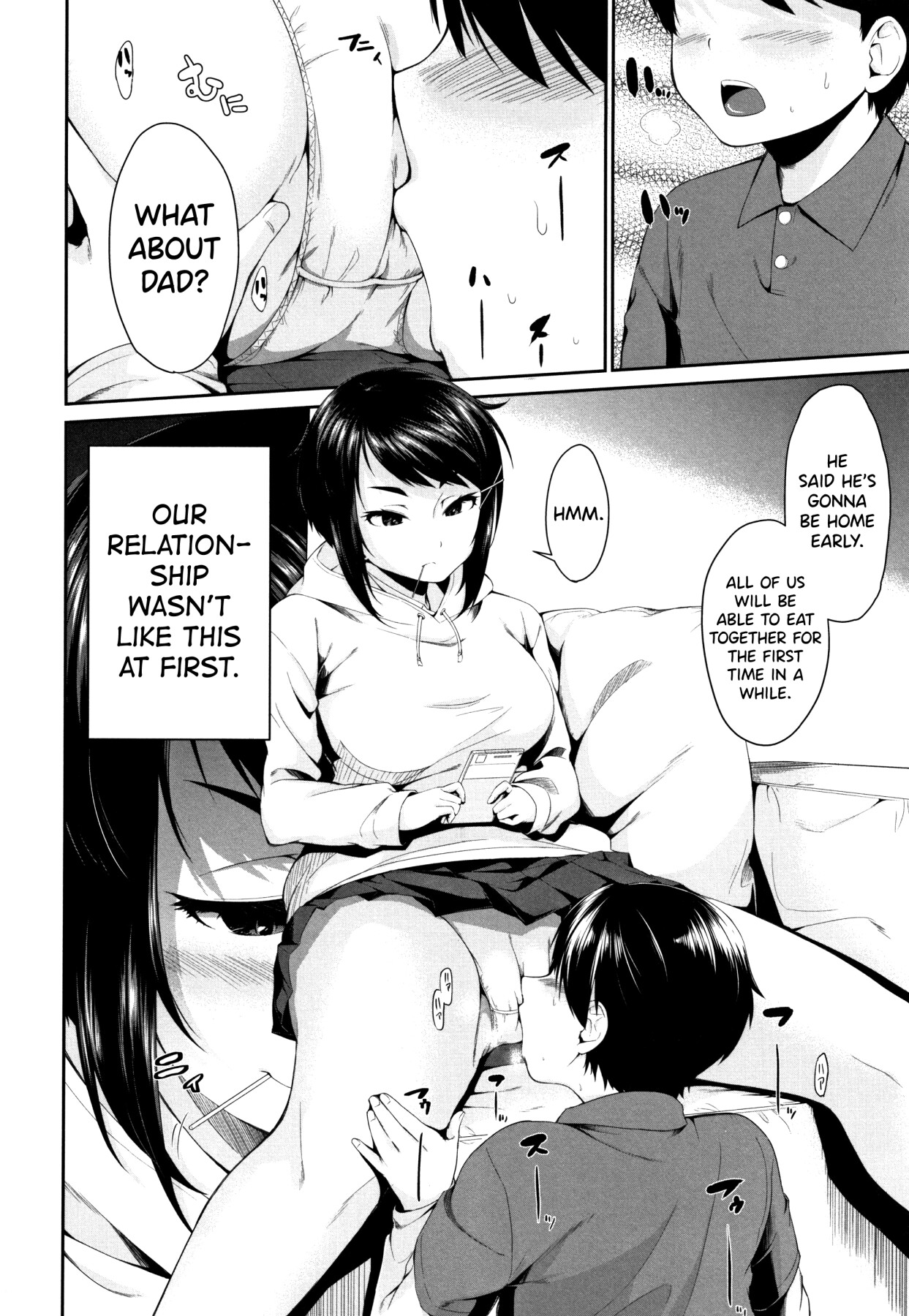 Hentai Manga Comic-Come with your sister!-Read-9